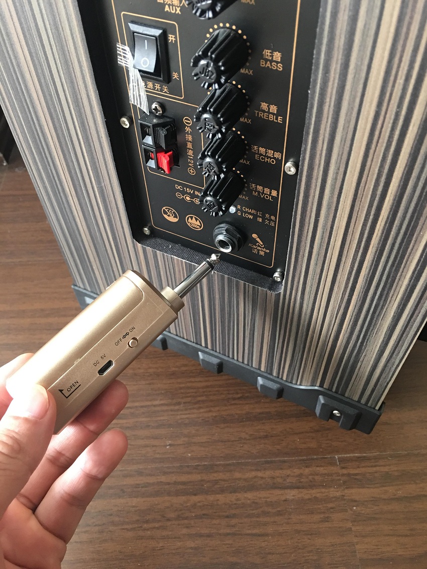 Bộ 2 micro karaoke không dây Zansong S28