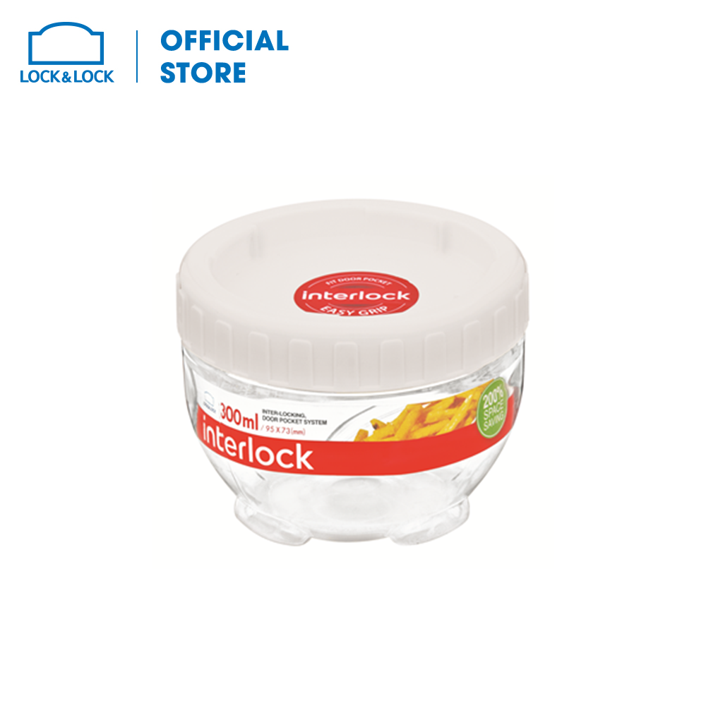 Hộp Bảo Quản Interlock Lock&Lock INL306W - 300 ml