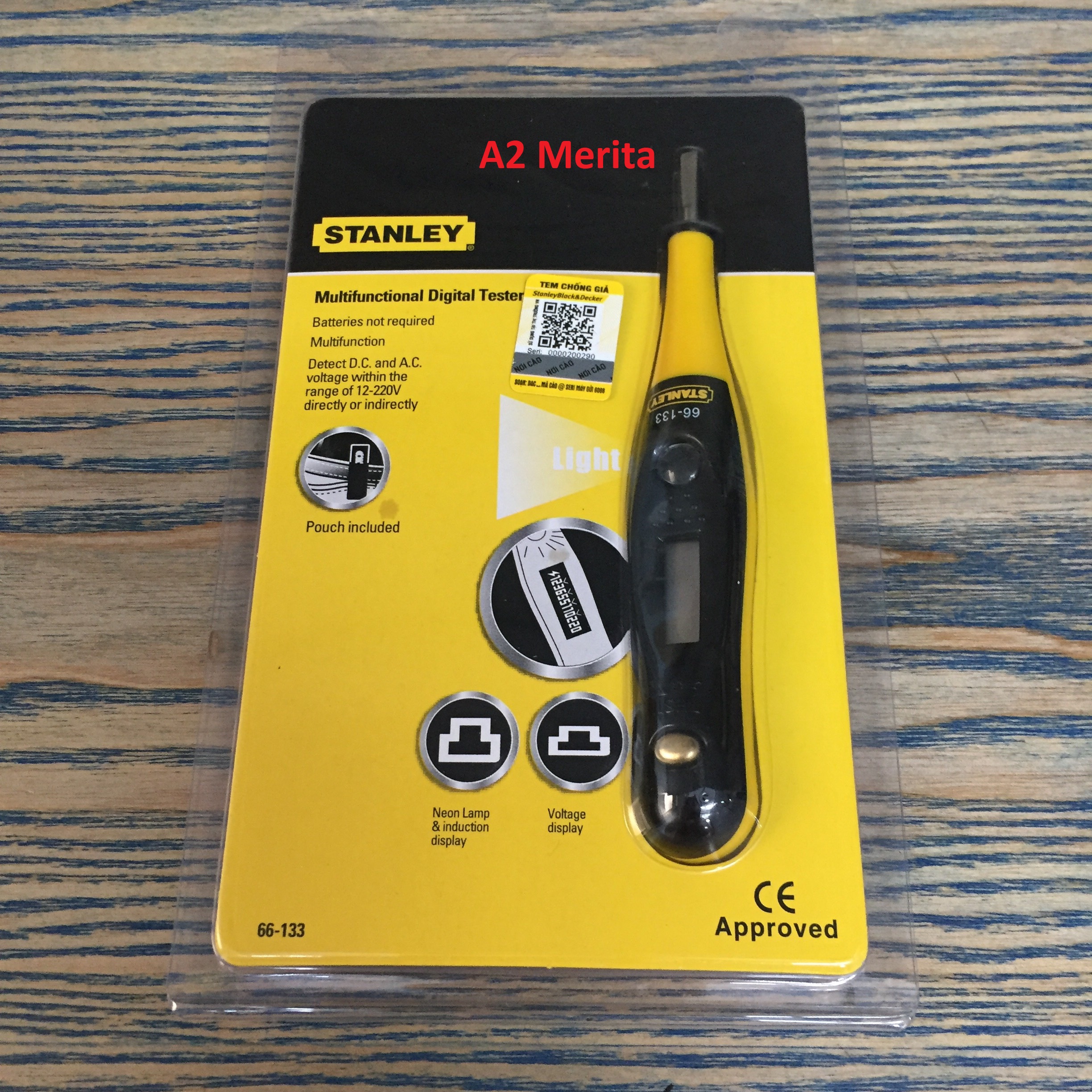 Bút thử điện điện tử Stanley 66-133