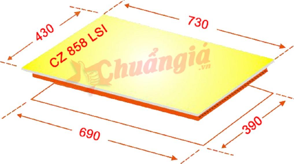 Bếp Từ Canzy CZ 858 LSI Made In Thailand