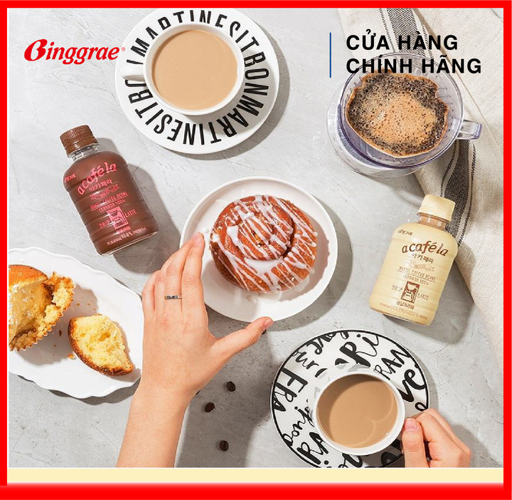 Cà phê Acaféla Caramel Macchiato Binggrae