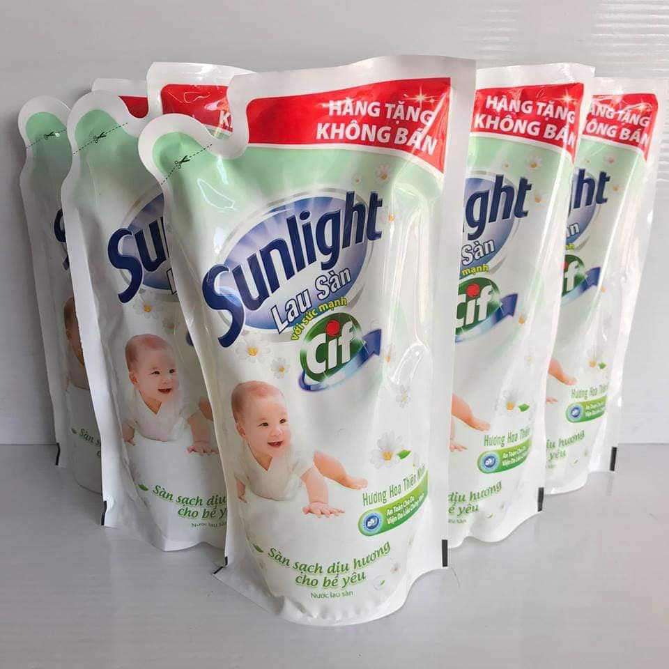 Nước Lau Sàn Sunlight 700g combo 2 túi