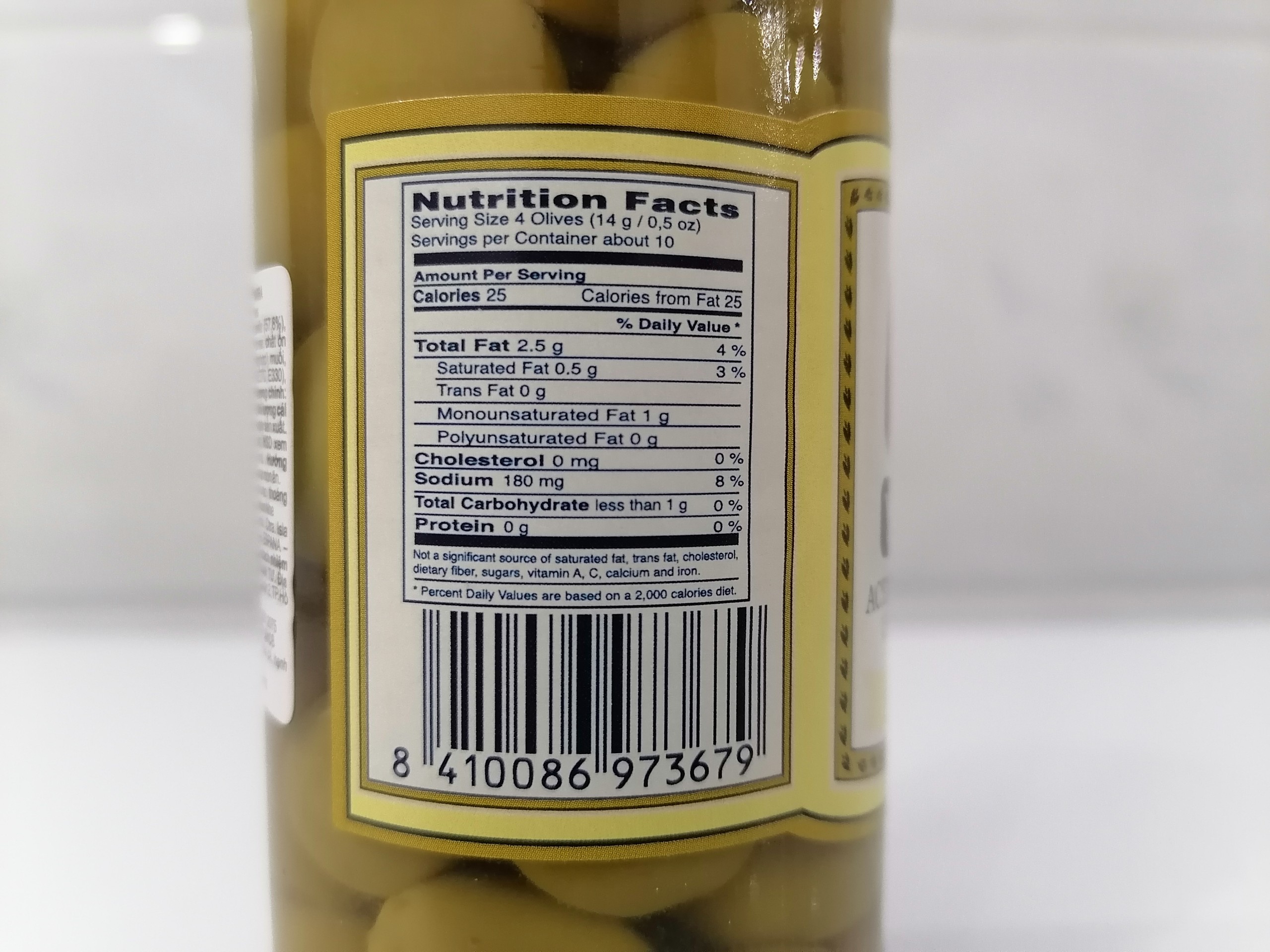 Trái Olive Ybarra nhồi phô mai 240g