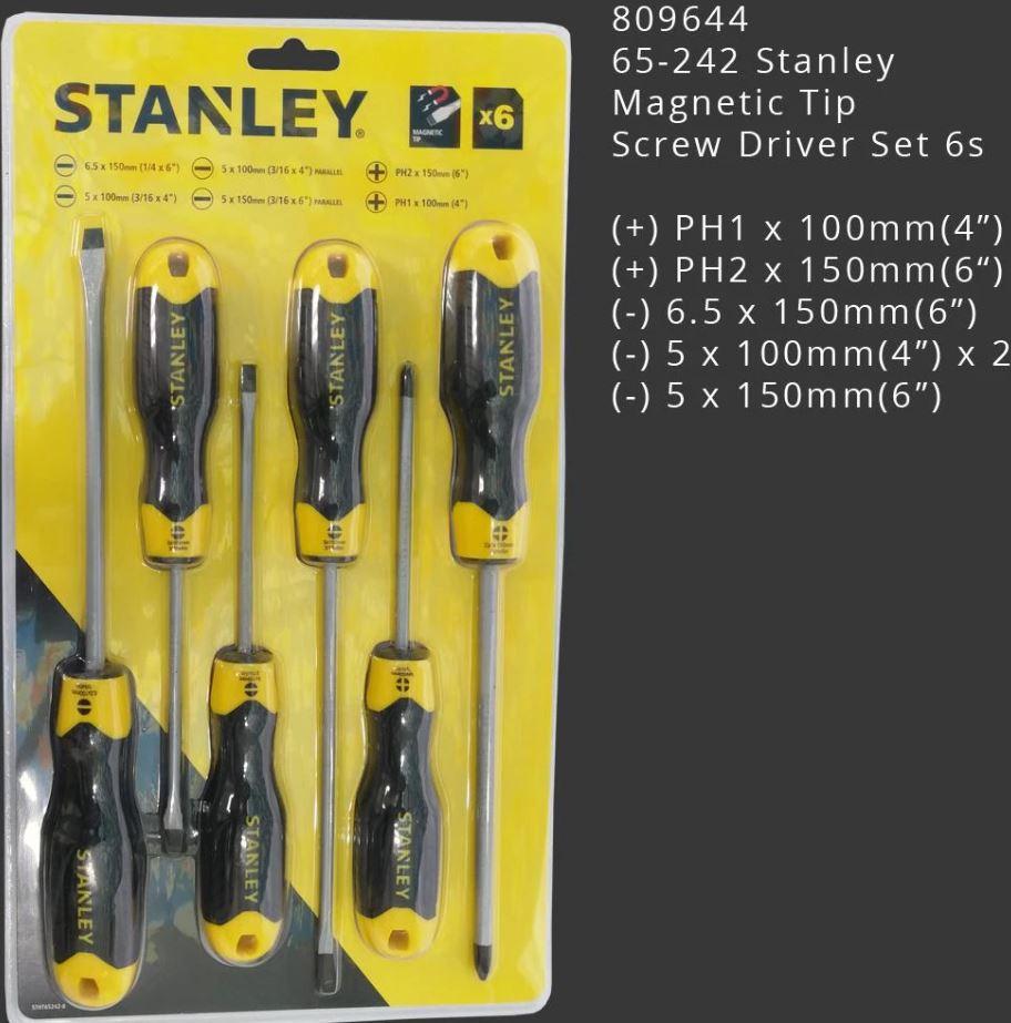 BỘ TUA VÍT 6 CHI TIẾT STANLEY STHT65242