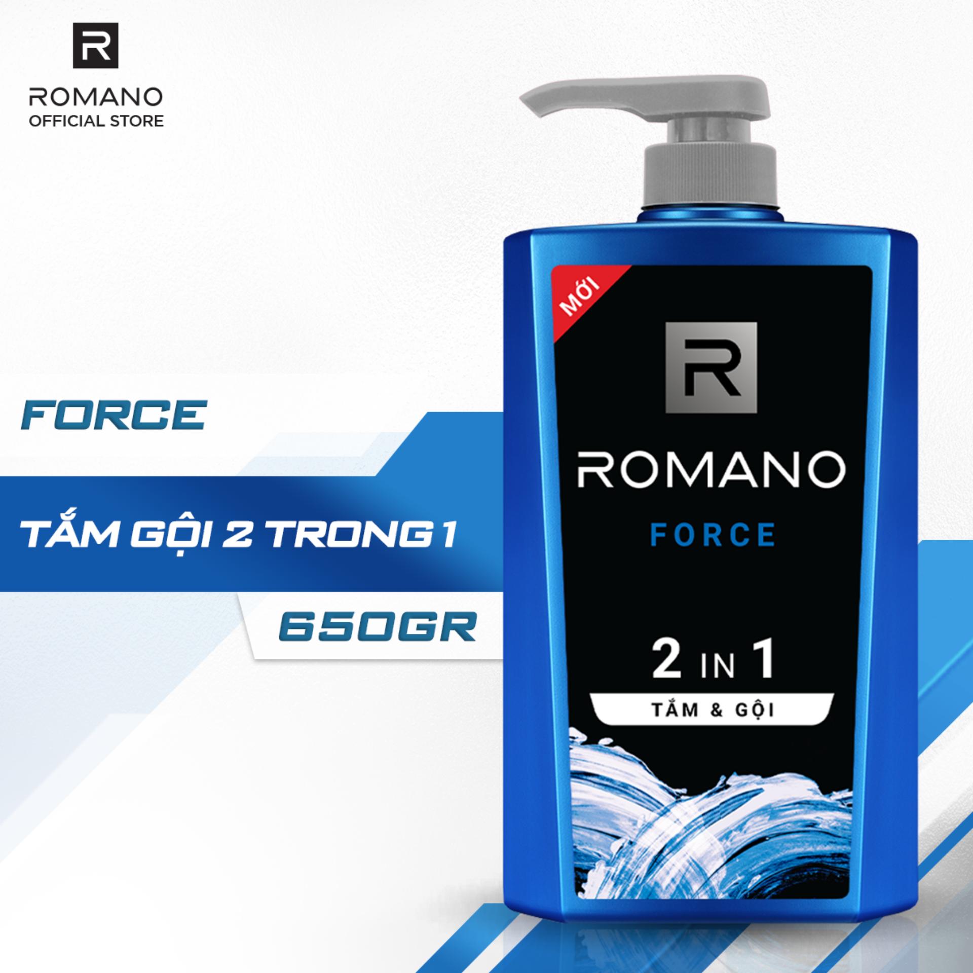 Sữa Tắm Gội Romano Force