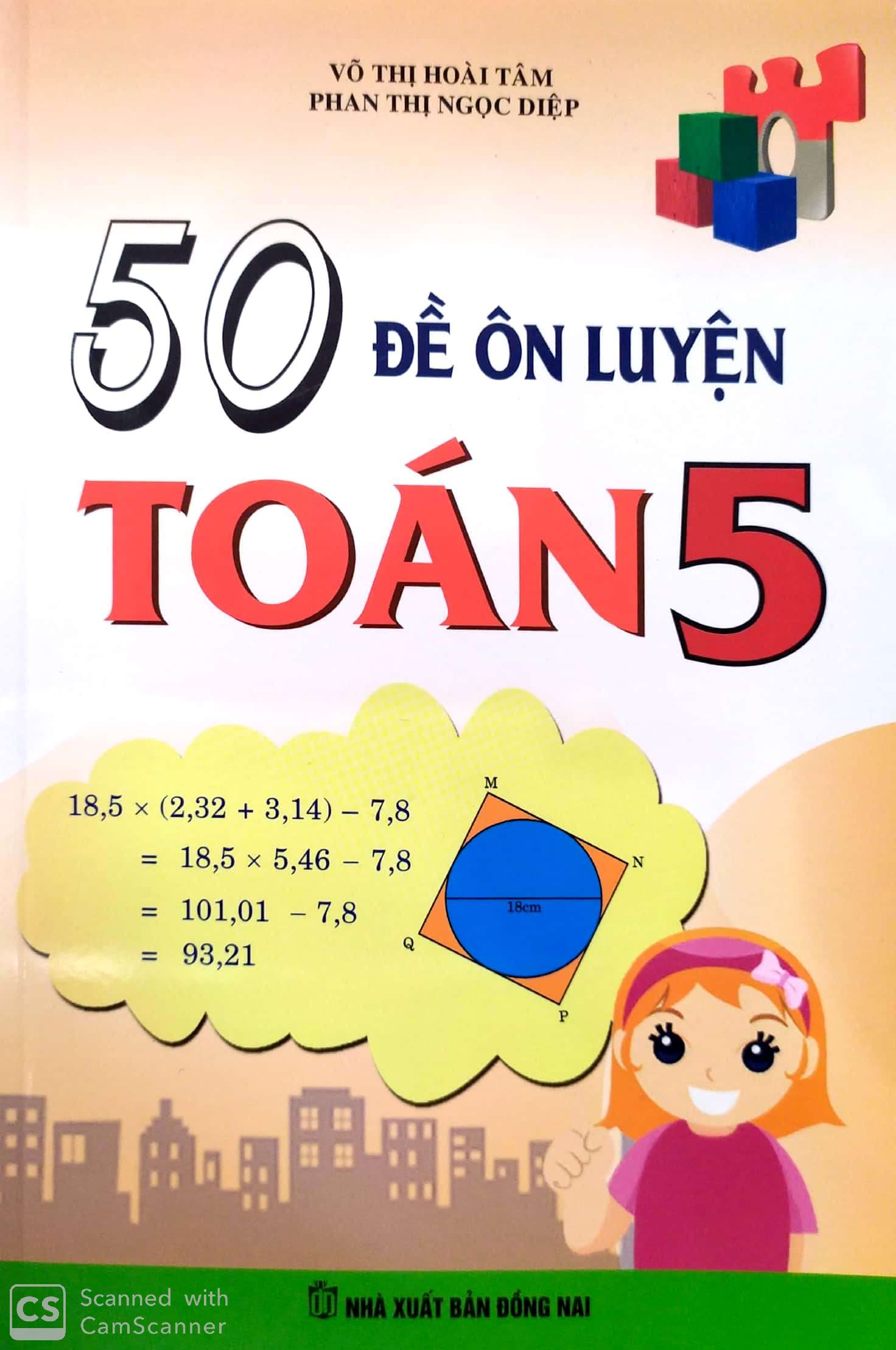 50 Đề Ôn Luyện Toán Lớp 5