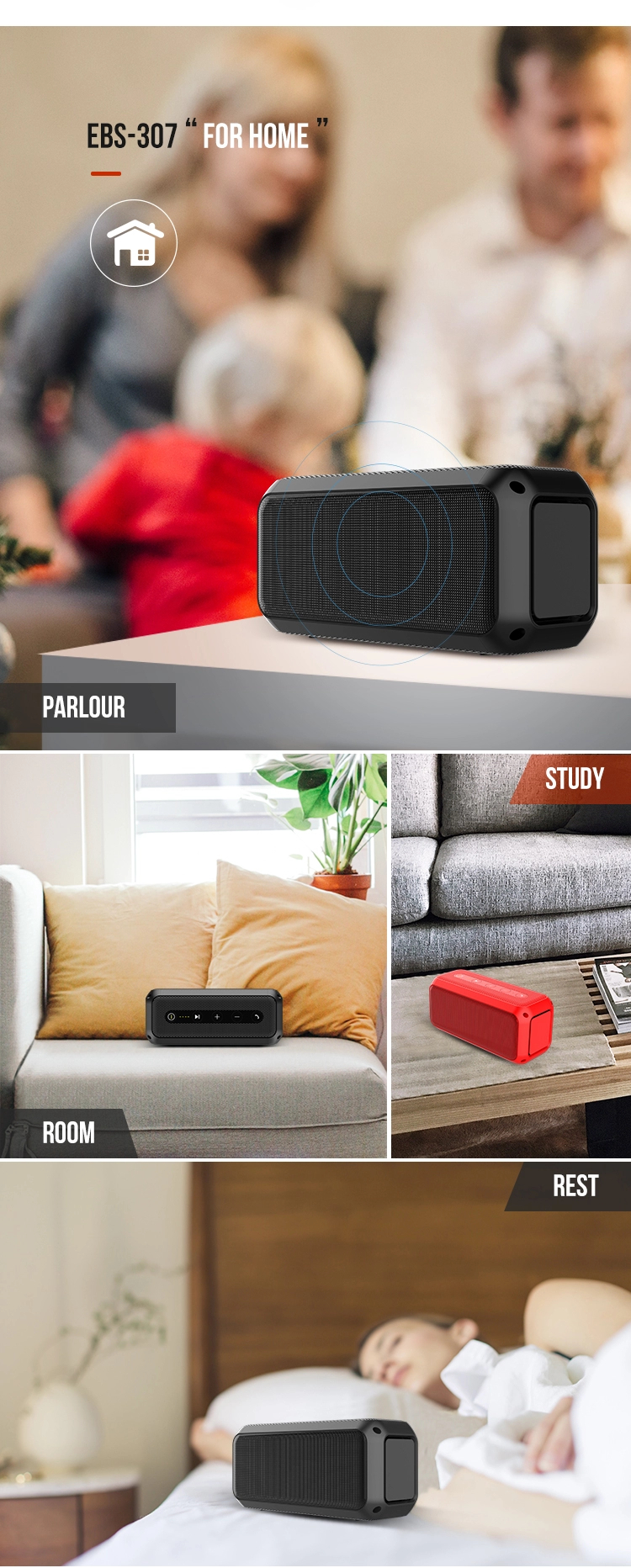Loa bluetooth Caparies 307
