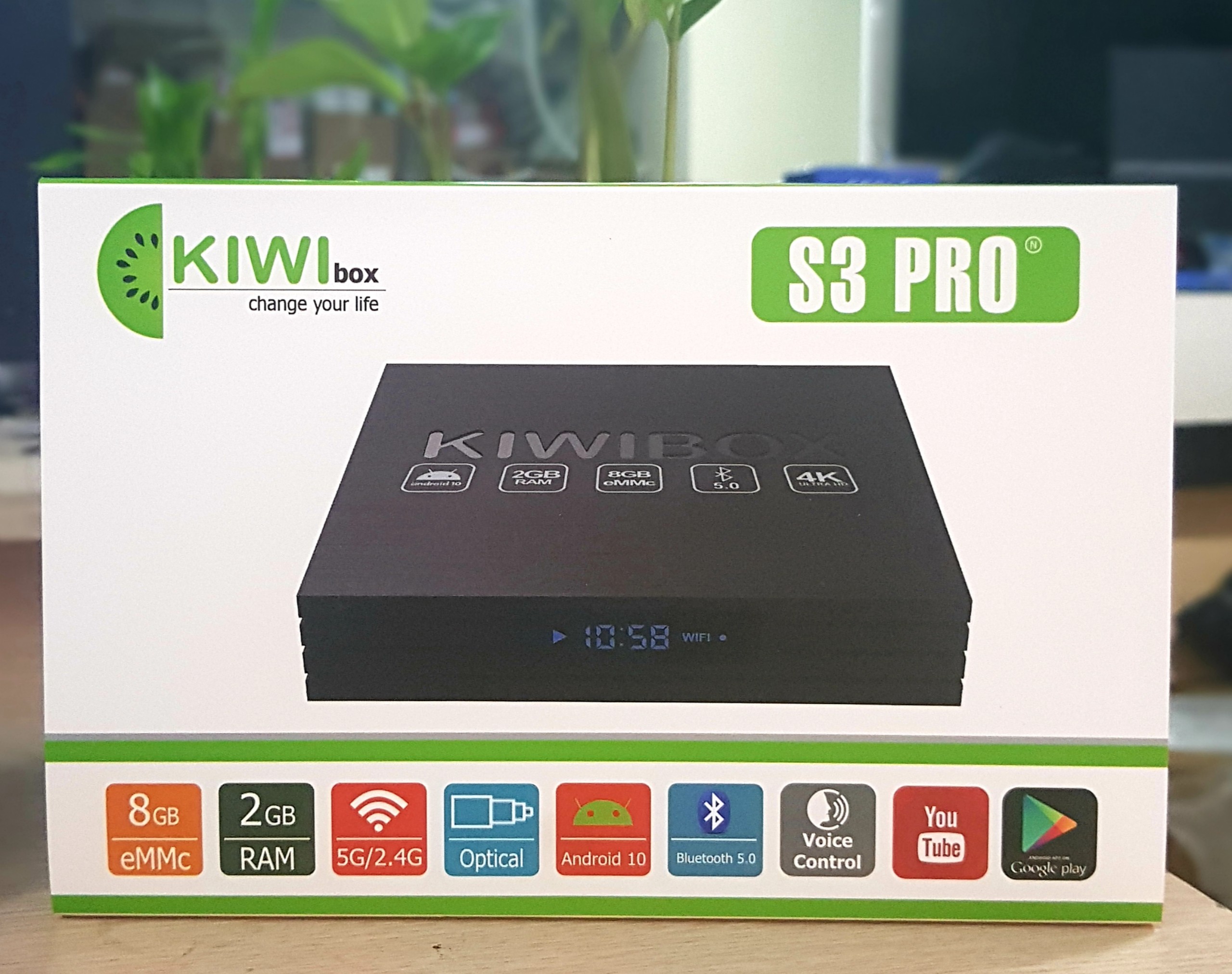 Android Tivi Box KIWIBOX S3 PRO 2017