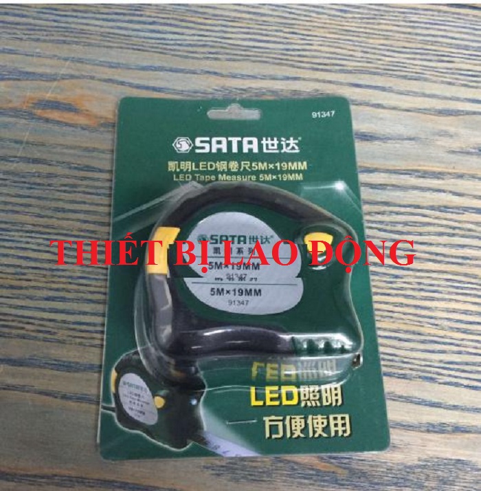 THƯỚC CUỐN THÉP SATA 91346
