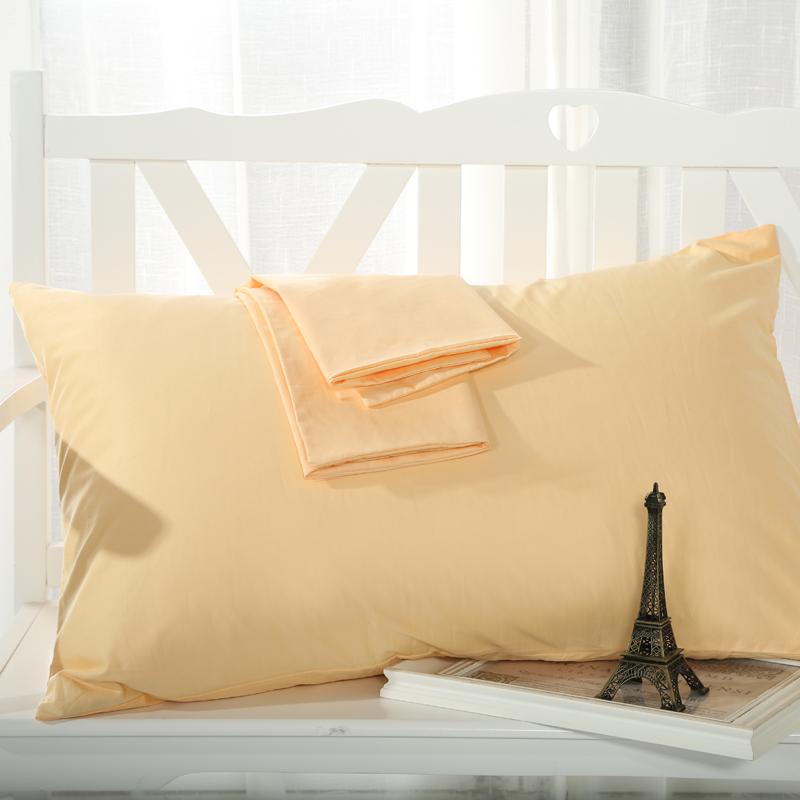 [Giá Ưu Đãi Hàng Ngày] 100% Cotton Vỏ Gối Cặp 100% Cotton Mã Hóa Đơn Màu 48 * 74cm Khách Sạn Gối