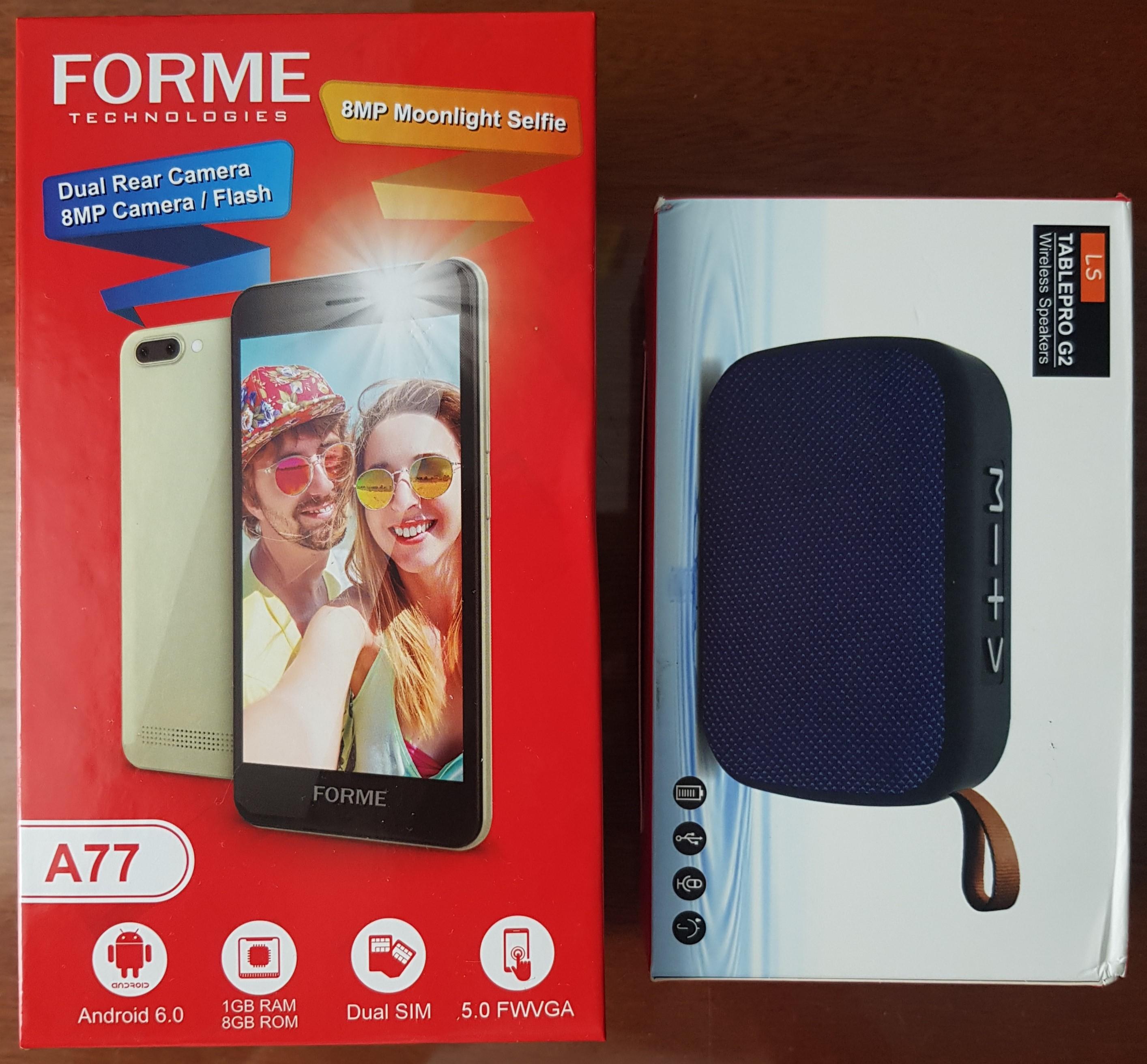 Điện thoại Forme A77 - 1GB RAM, 8GB, 5 inch