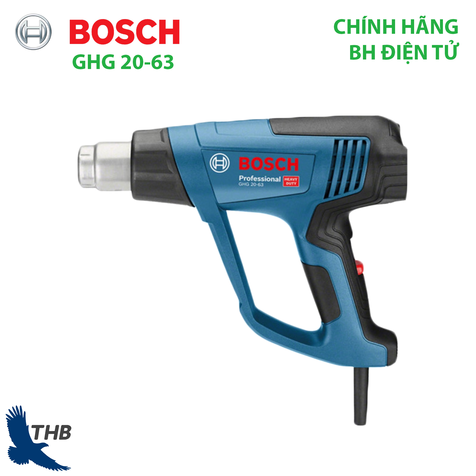 MÁY THỔI NHIỆT BOSCH GHG 20-63