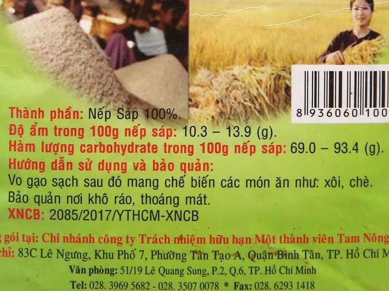 Nếp sáp Việt San