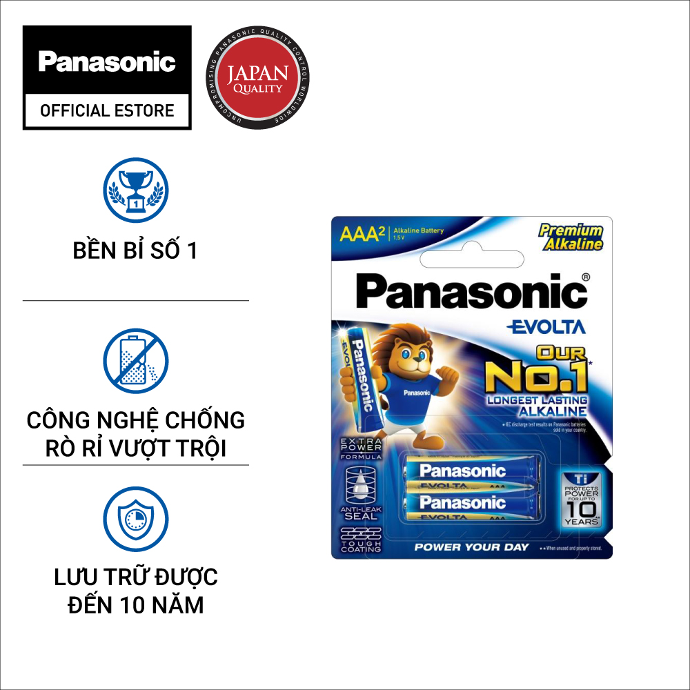 Pin đũa Panasonic AAA LR03EG/2B