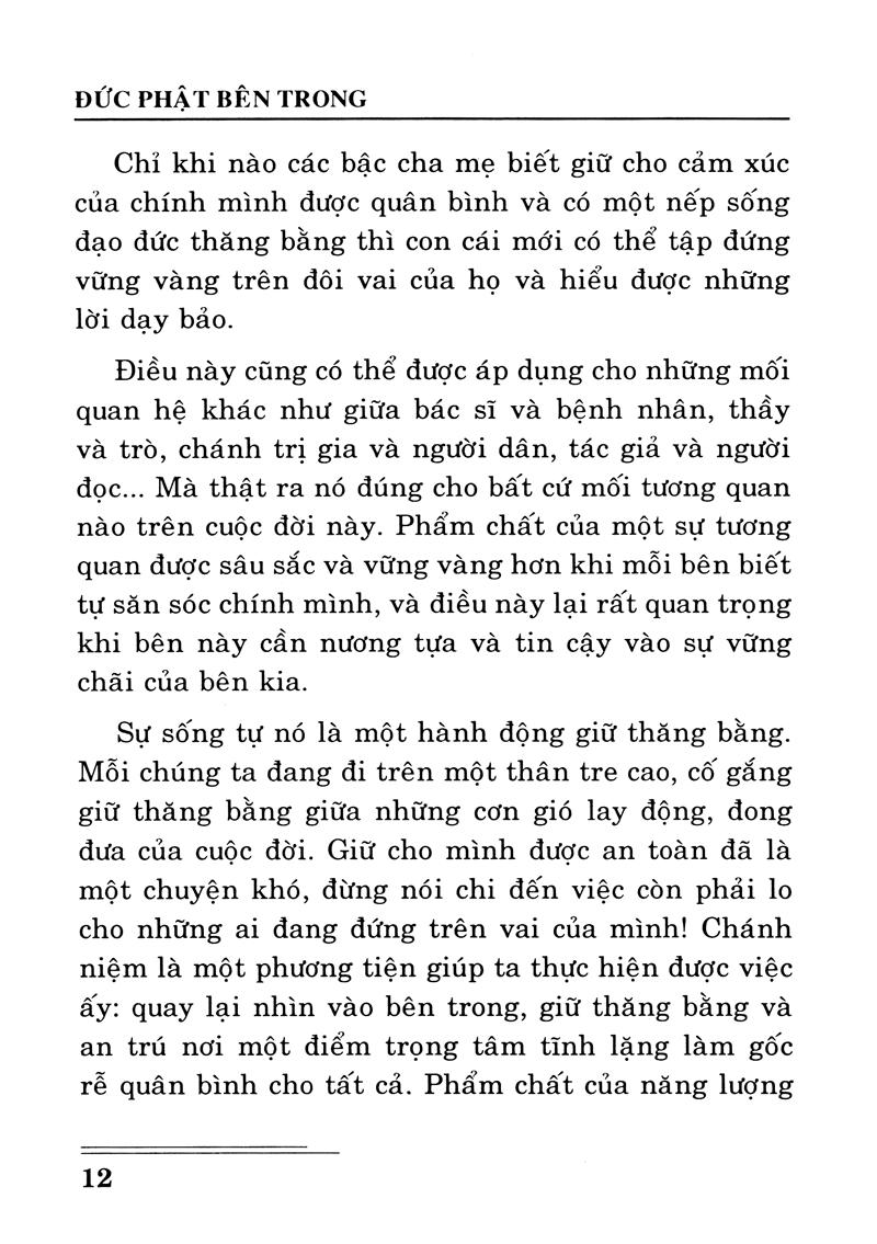 Đức Phật Bên Trong