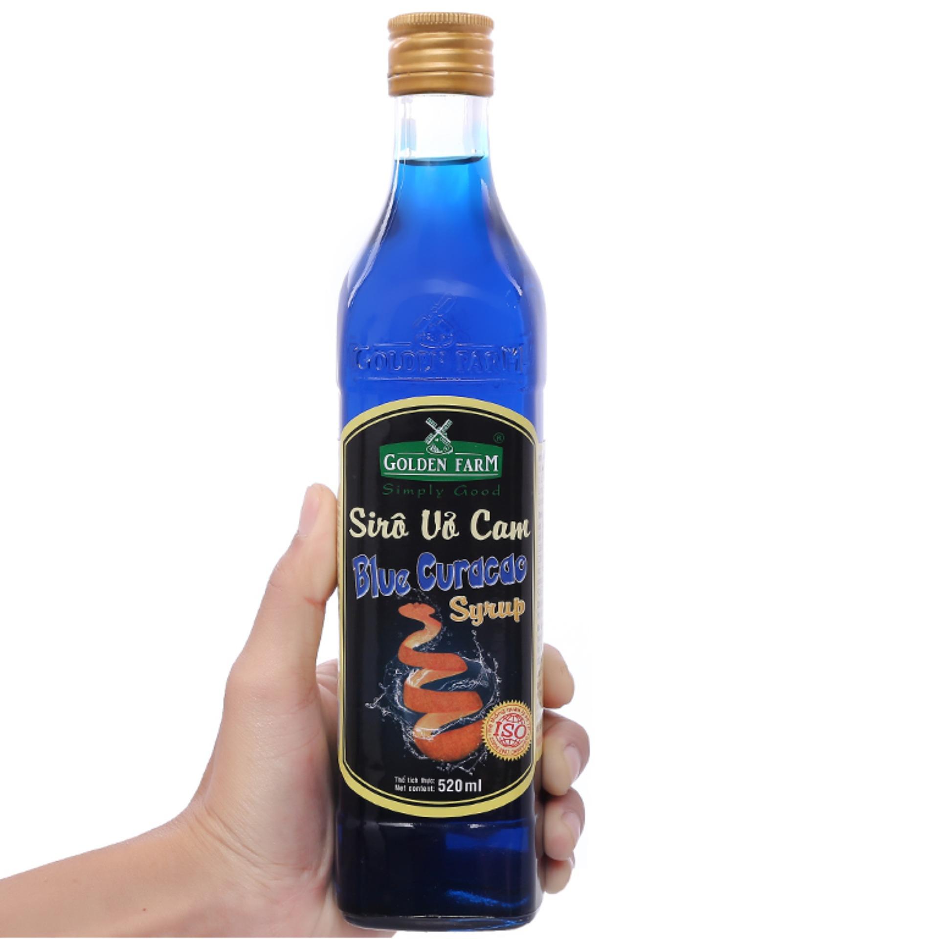Siro Golden Farm Vỏ cam 520ml
