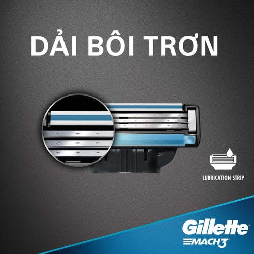 Lưỡi Dao Cạo Gillette Mach 3 Turbo