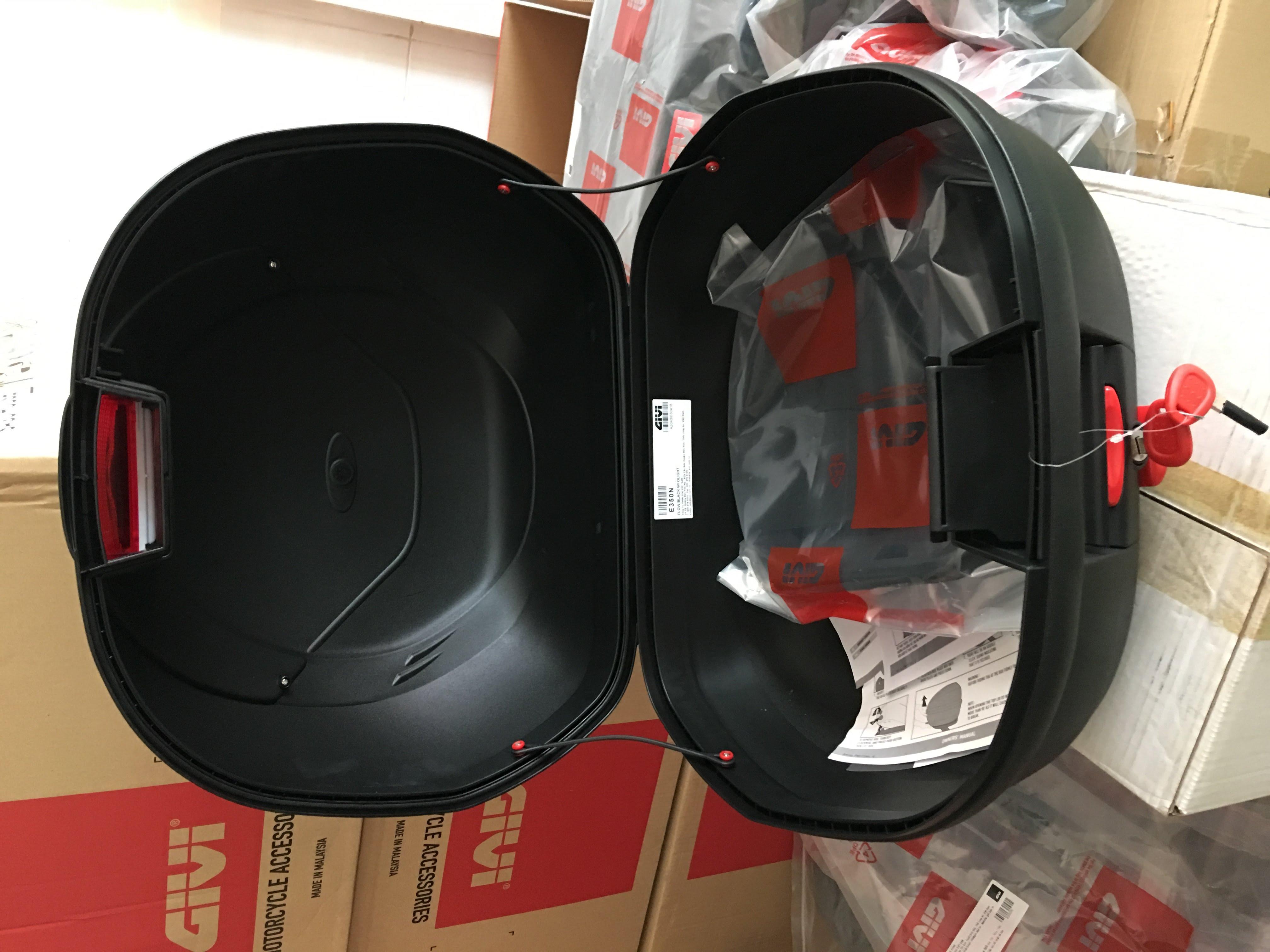 Thùng Đựng Đồ Xe Máy Givi E350N Monolock 35L