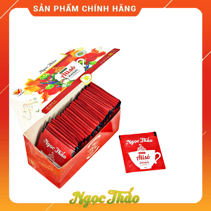 Hộp trà Atiso Ngọc Thảo 30 túi