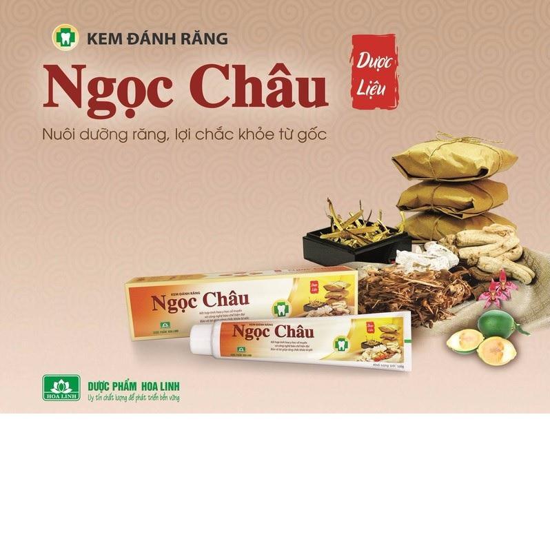 Kem Đánh Răng Ngọc Châu 100g combo 6 hộp