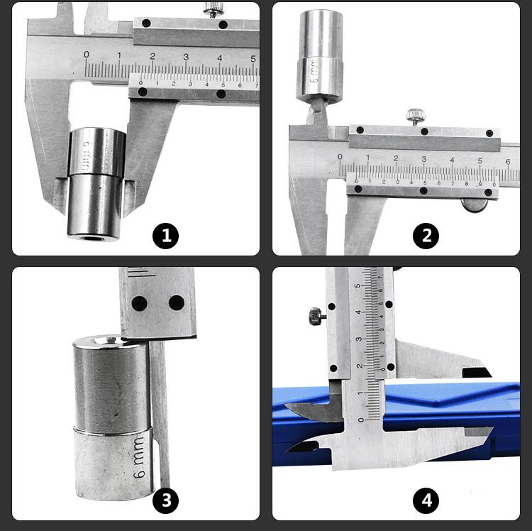 Thước cặp cơ Asaki AK-122