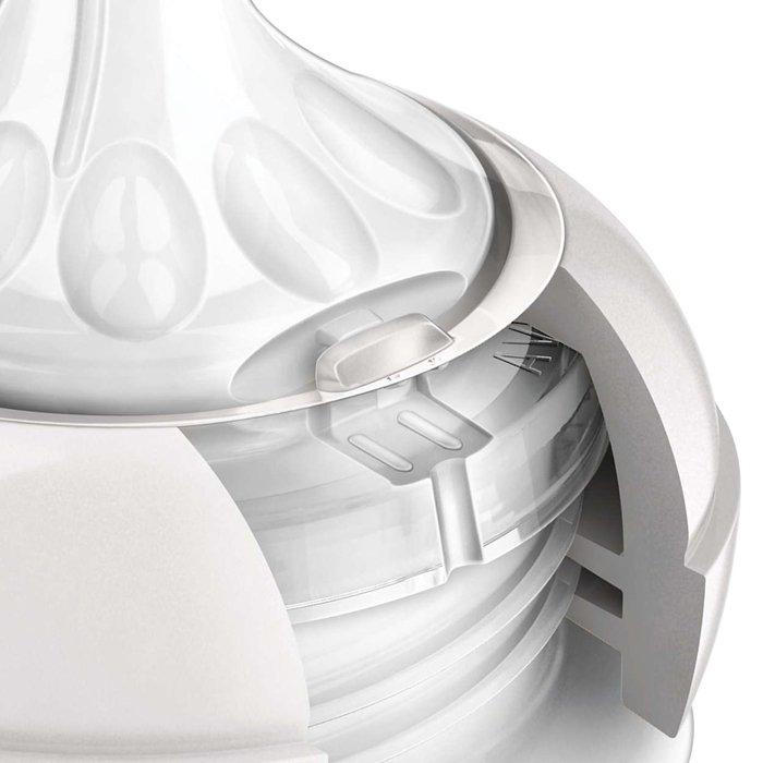 Núm ty Philips Avent SCF654/27 6M+ 4 lỗ Natural (2 chiếc)