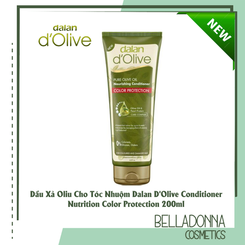 Dầu xả giữ màu tóc nhuộm Dalan d'Olive Olive Oil Color Protection Conditioner 200ml