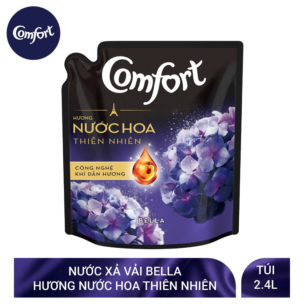 Nước xả Comfort nước hoa Bella 2.6L