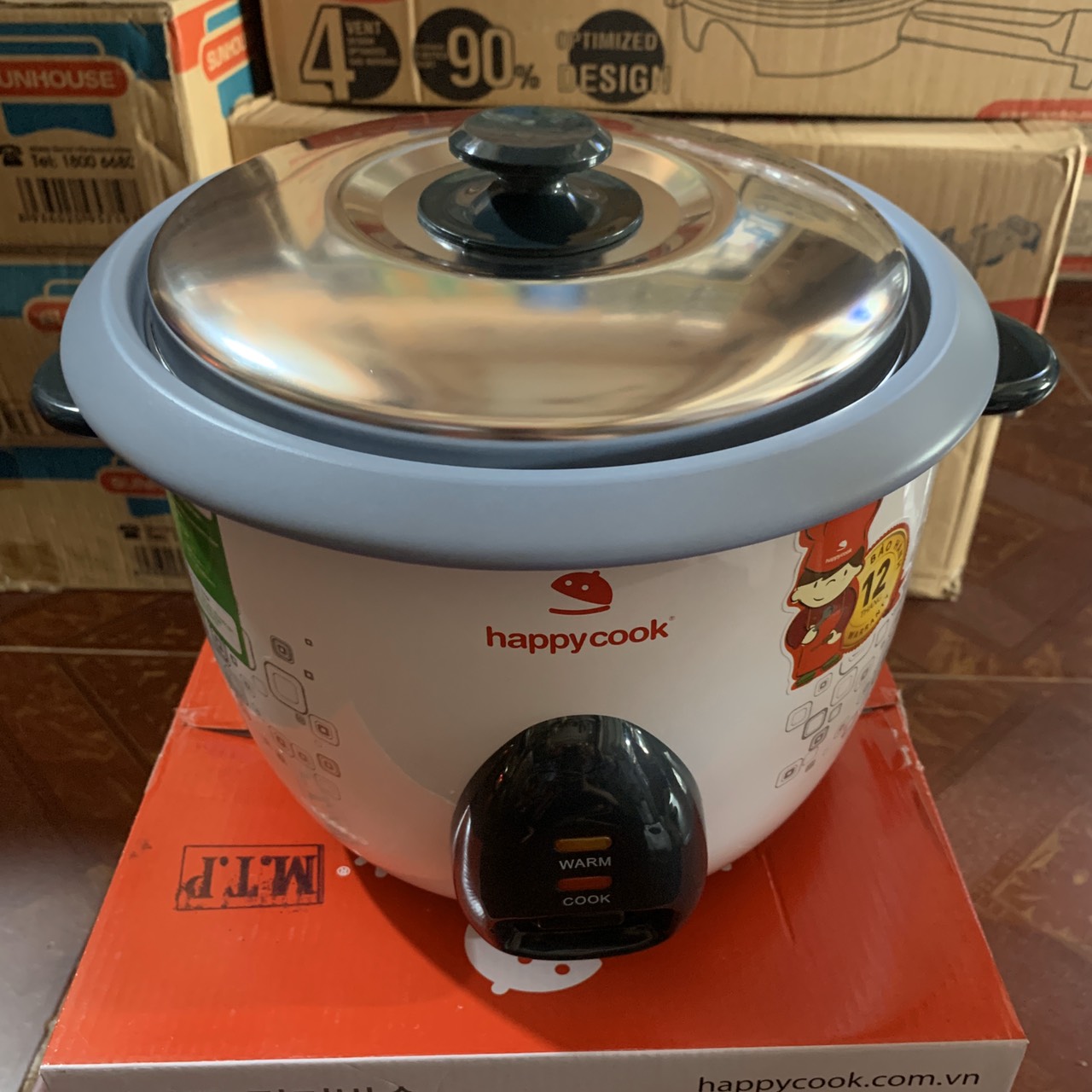 Nồi cơm điện Happy Cook HCD-180 1.8L