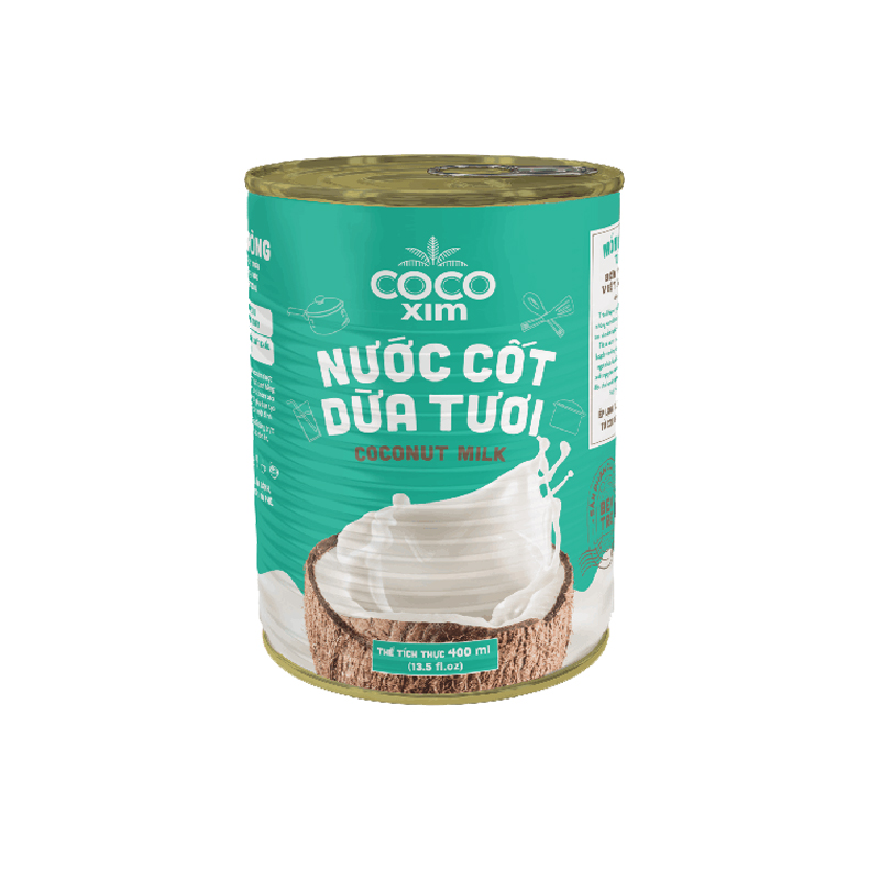 Nước cốt dừa COCOXIM 400ml combo 2 lon