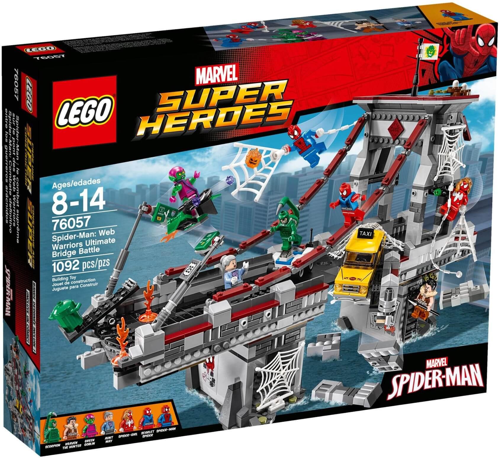 Đại chiến trên cầu Lego Super Heroes 76057