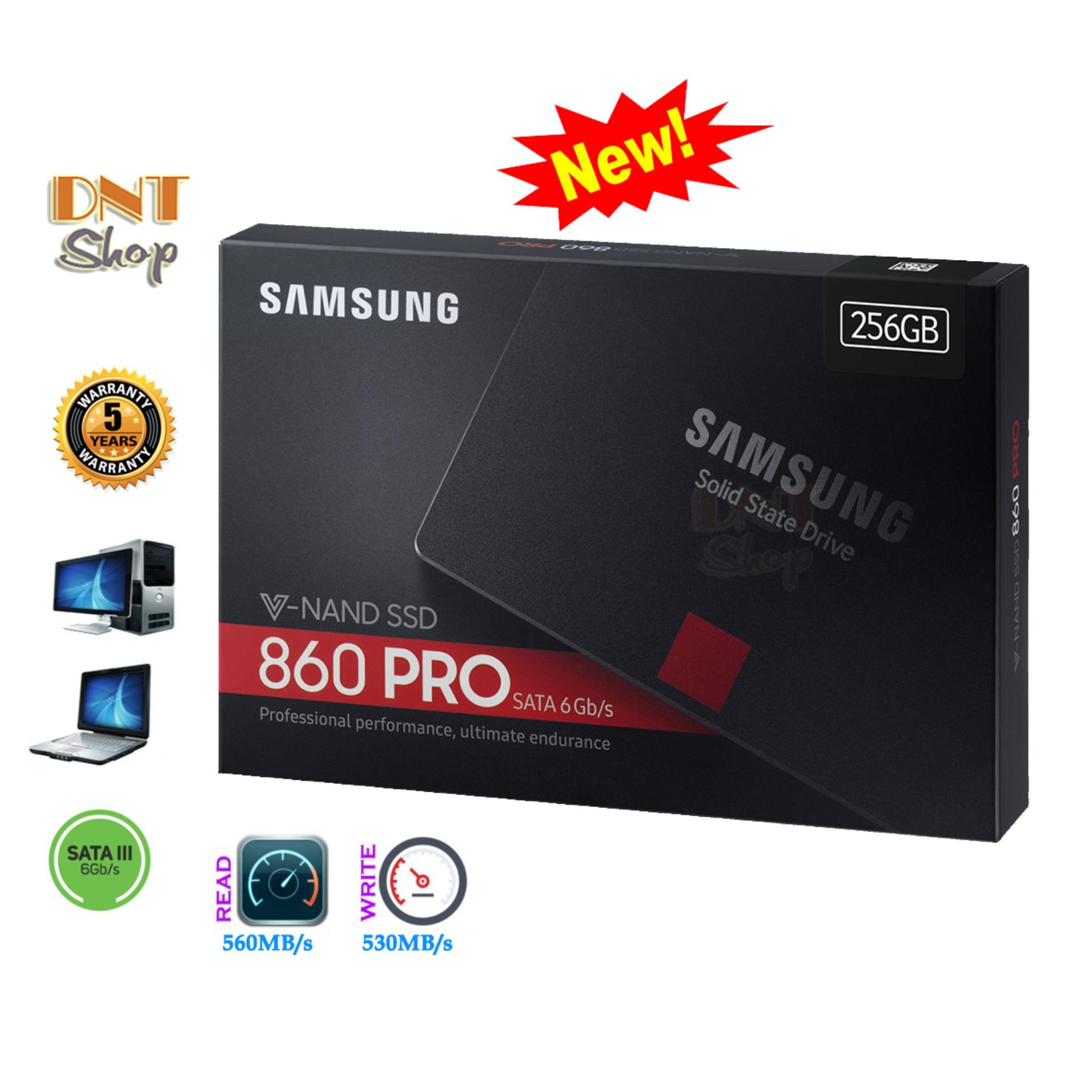 Ổ cứng SSD Samsung 860 Pro 256GB 2.5 Inch SATA 3 (MZ-76P256BW)