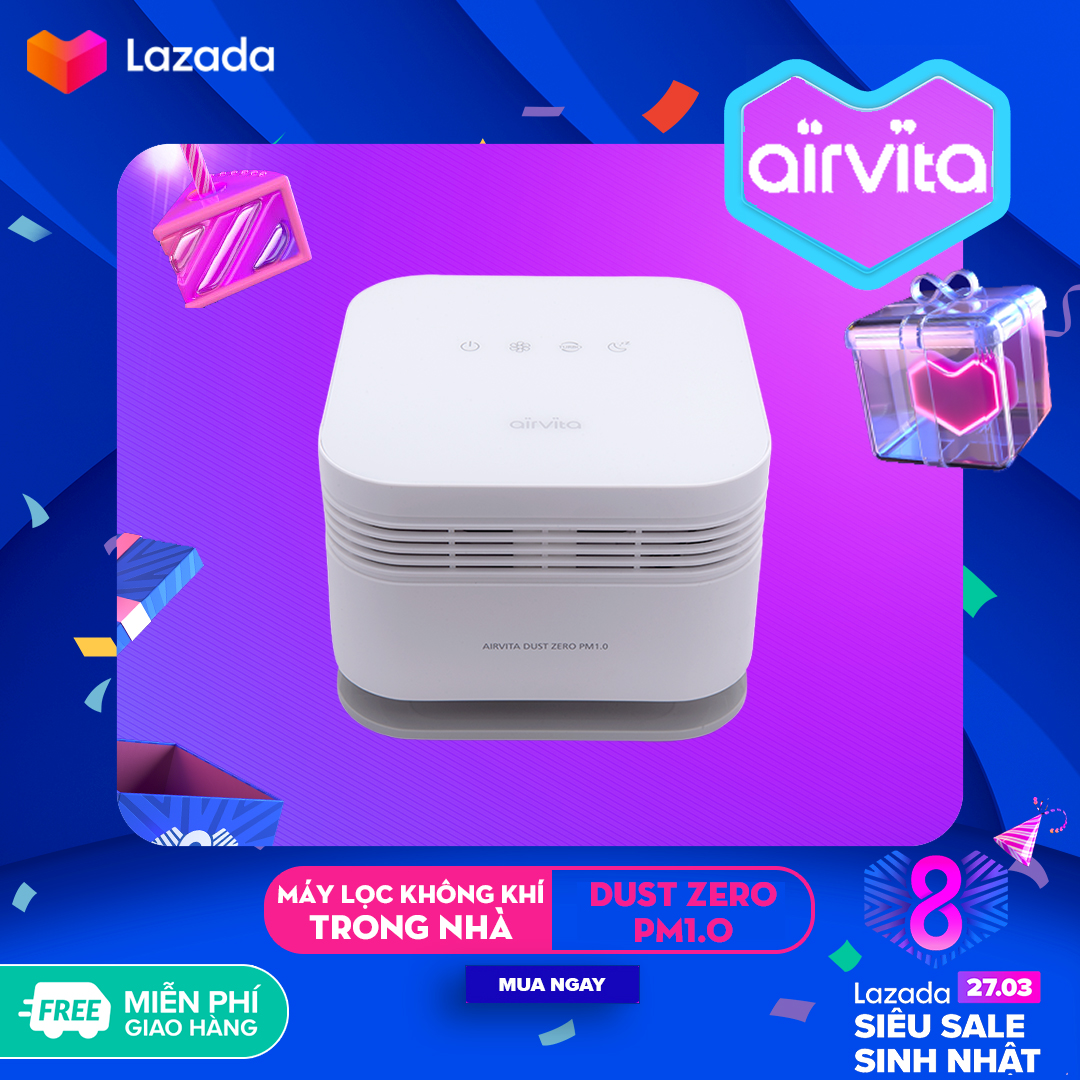 MÁY LỌC KHÔNG KHÍ AIRVITA DUST ZERO PM1.0