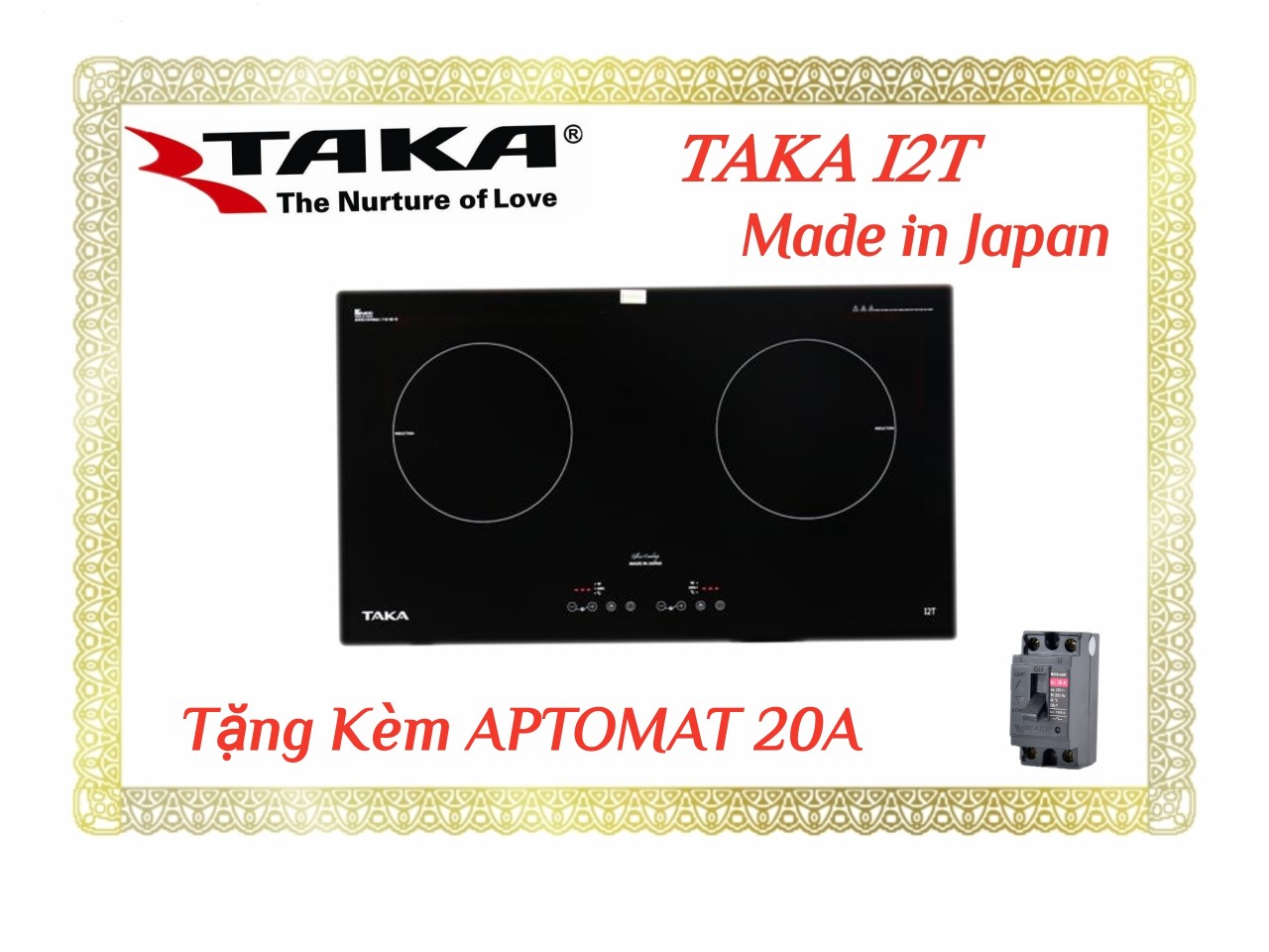 Bếp điện từ Taka I2T