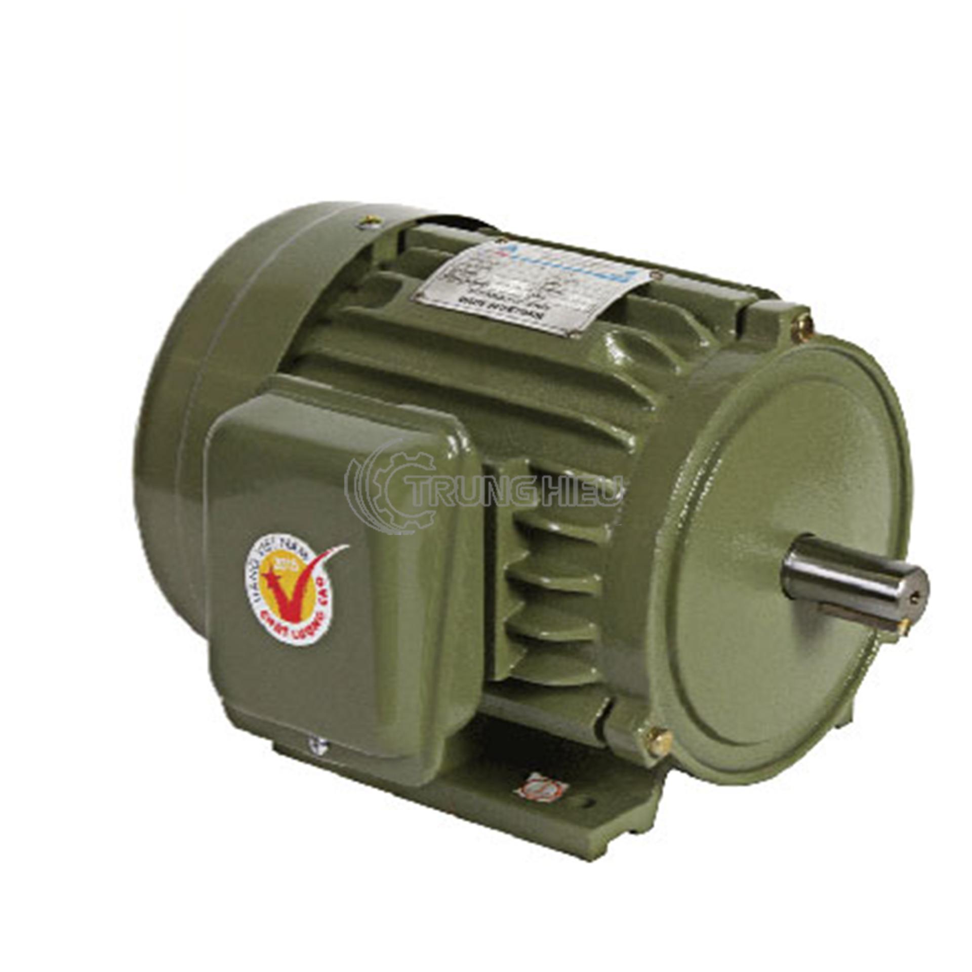 Motor vỏ gang chân đế Hồng Ký HKM112