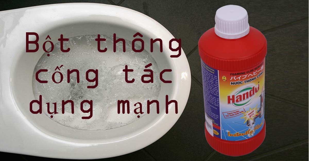 Nước thông cống Hando (đỏ)