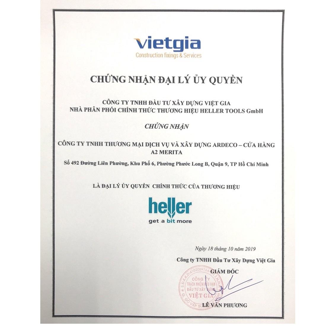 MŨI KHOAN BÊ TÔNG HELLER 163064