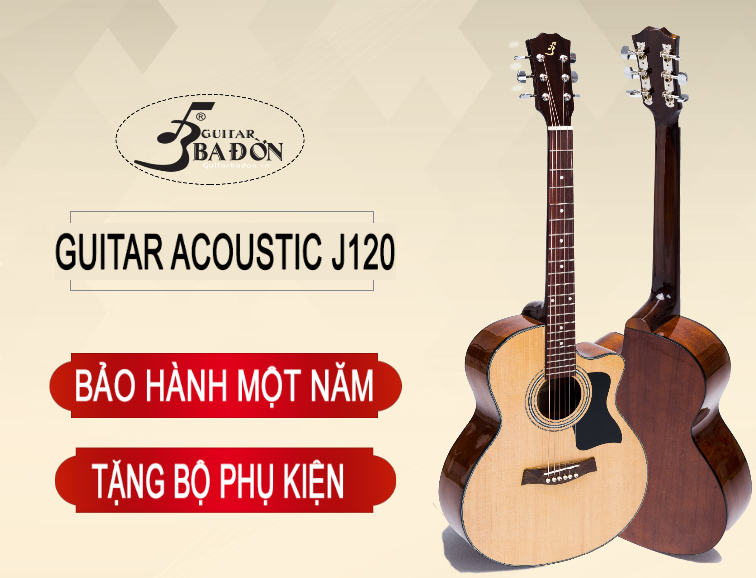 Đàn Guitar Acoustic J120