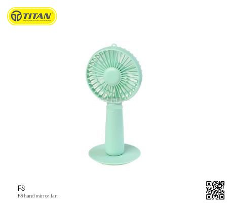 QUẠT MINI KÈM GƯƠNG HOCO F8