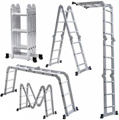 Thang nhôm gấp 4 đoạn Nikita GA47
