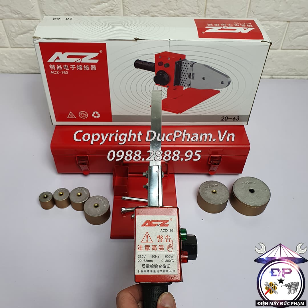 MÁY HÀN ỐNG NHỰA ACZ 163