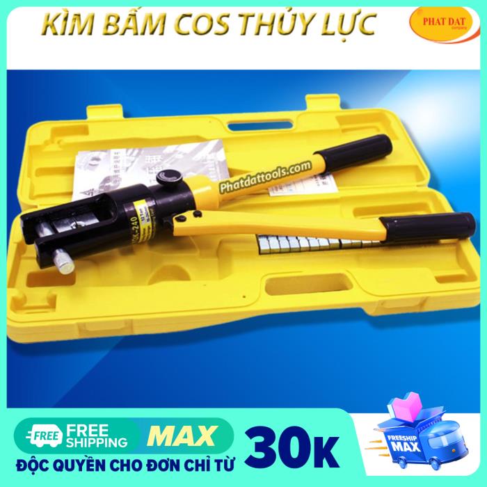 Kìm bấm cốt thủy lực YQK-240
