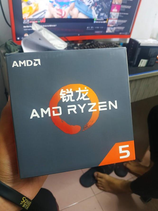CPU AMD Ryzen 5 1600x 3.6 GHz