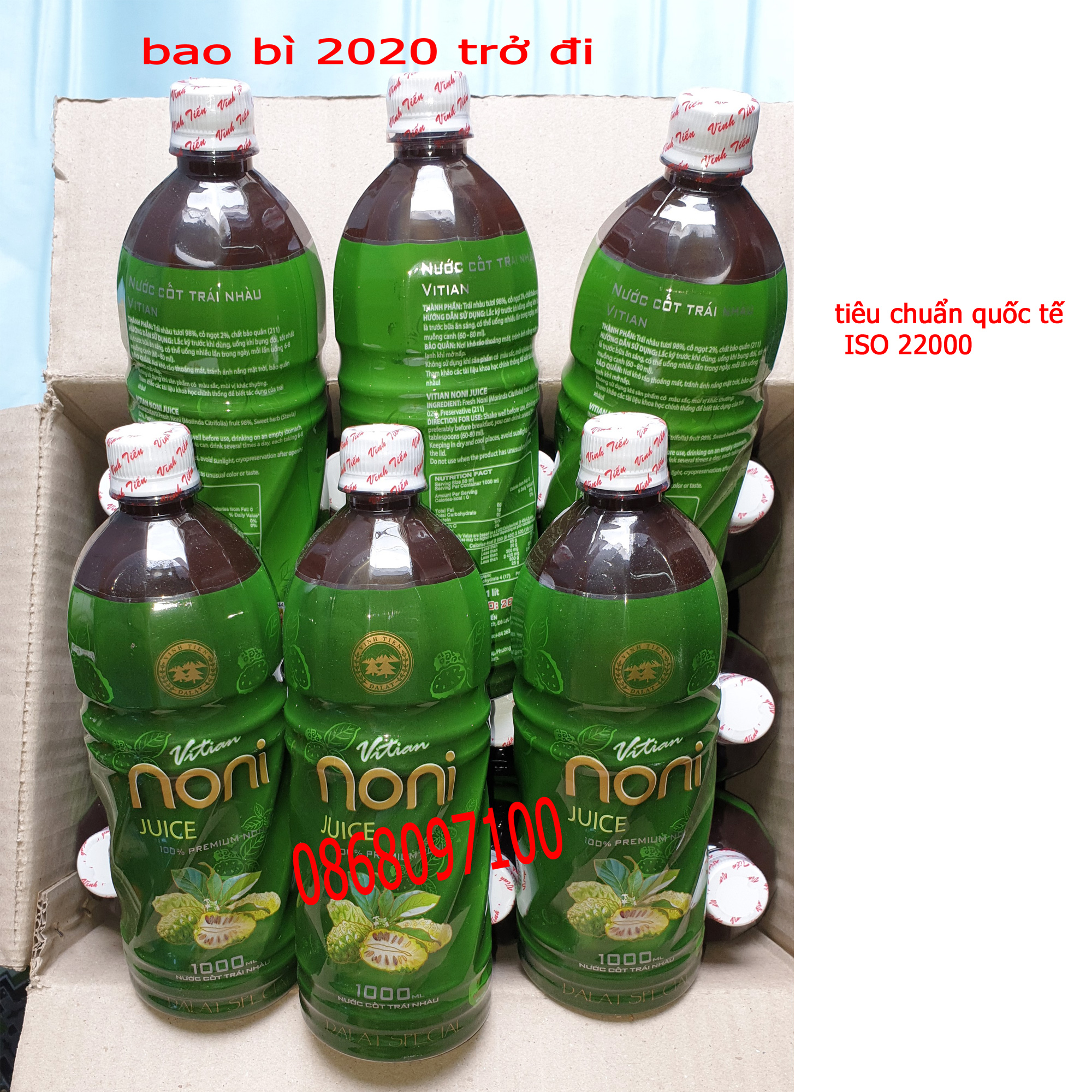 Nước cốt trái nhàu Noni Juice 1l