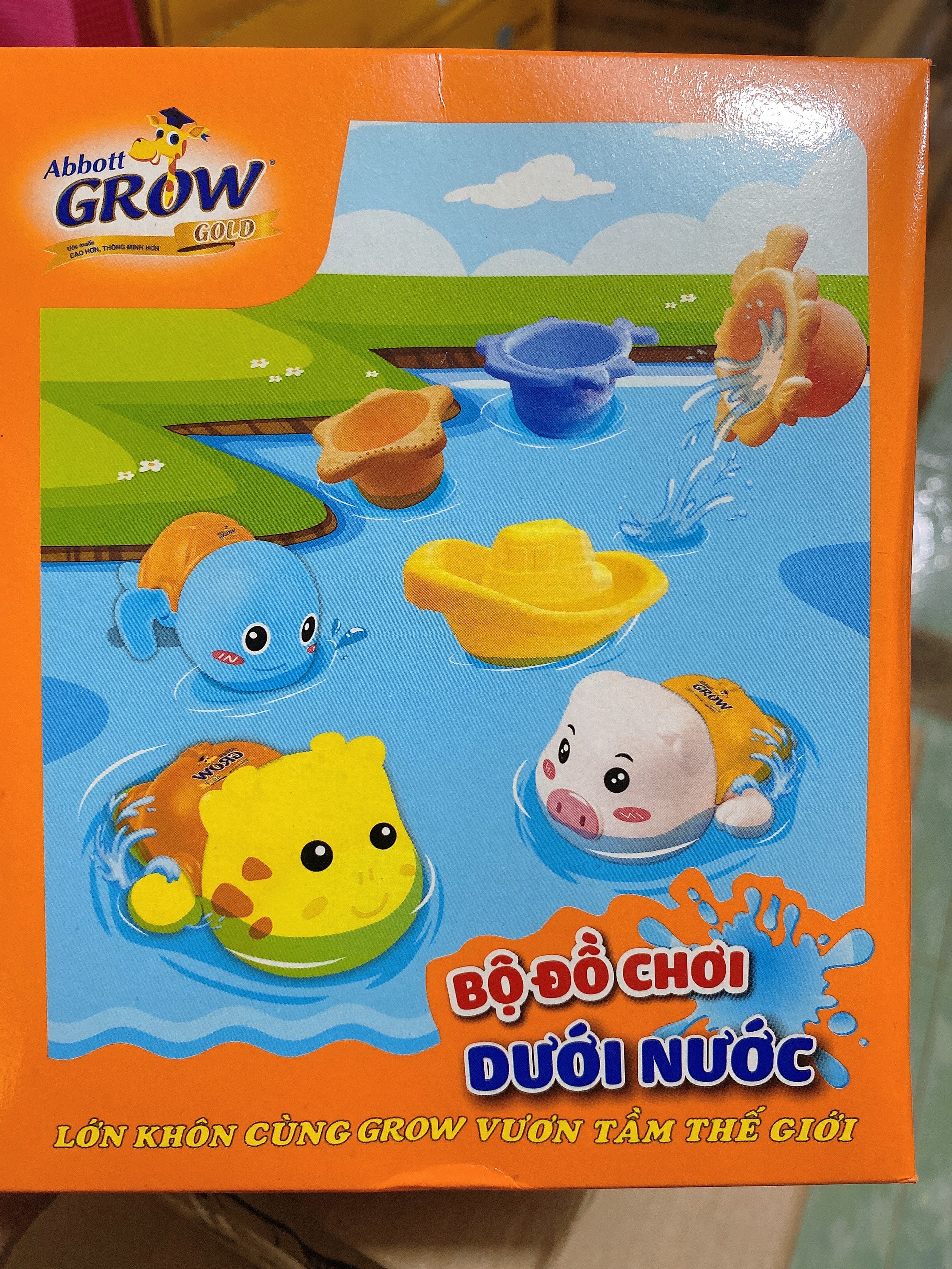 Combo 2 lon Sữa bột Abbott Grow 4 1700g