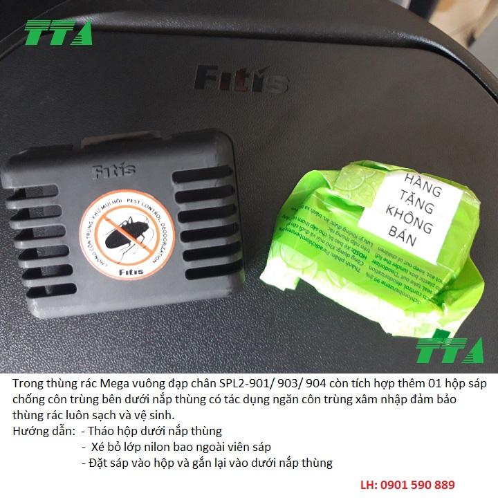 THÙNG RÁC INOX FITIS SPL2-901