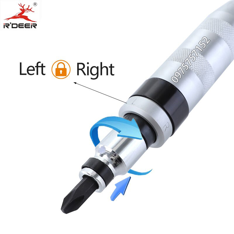 BỘ TÔ VÍT ĐÓNG 6 MŨI R'DEER RT-6A