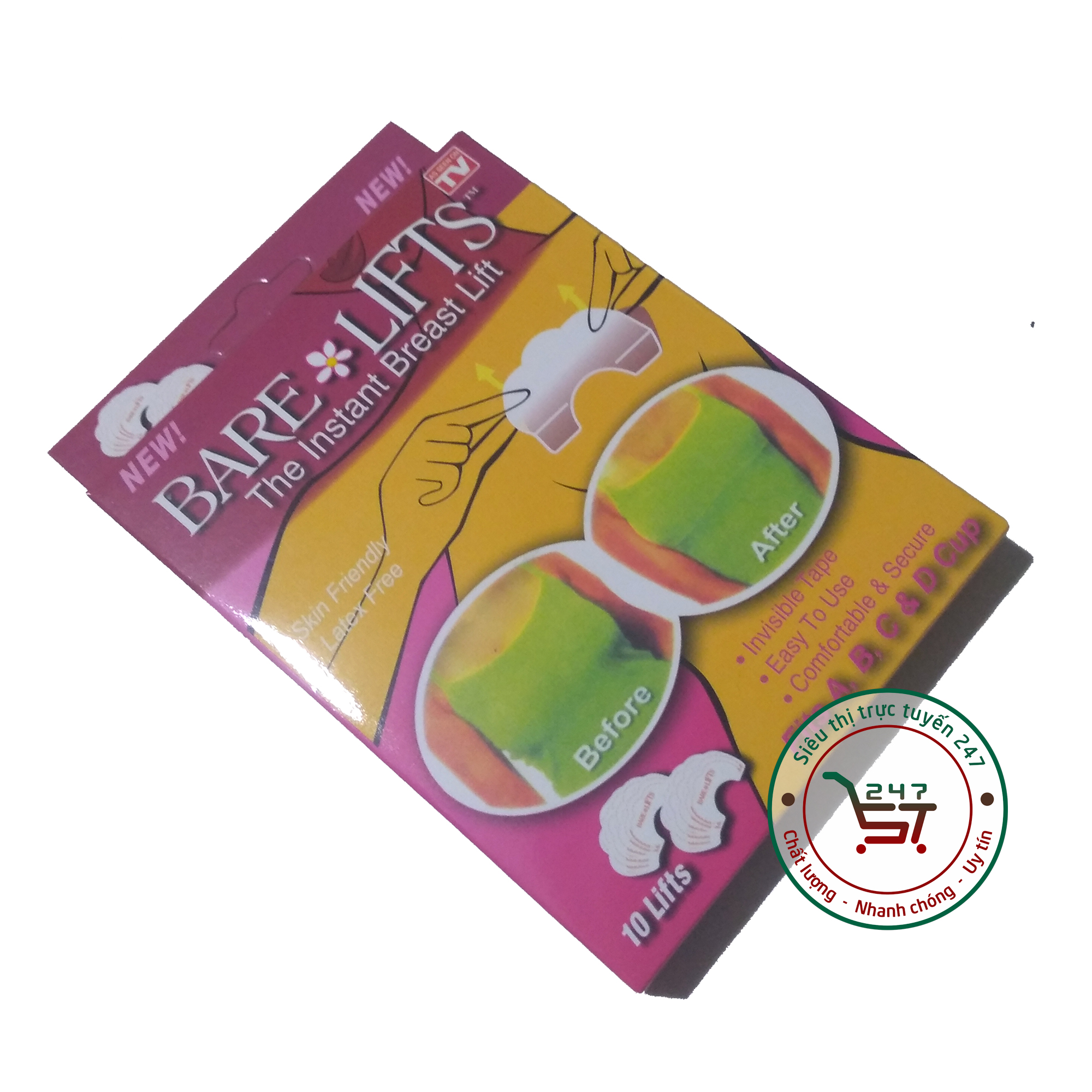 Miếng Dán Nâng Ngực Bare Lifts