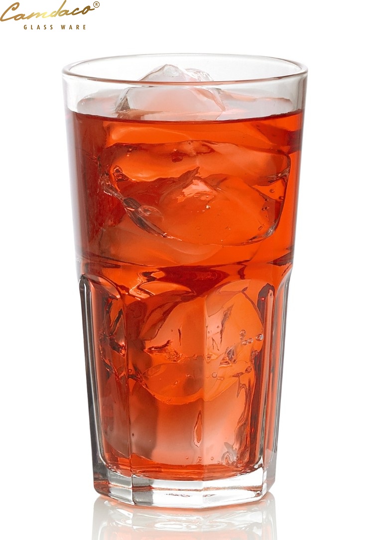 BỘ LY THỦY TINH 8 GÓC CAO CẨM ĐẠT PCD21003 420ML