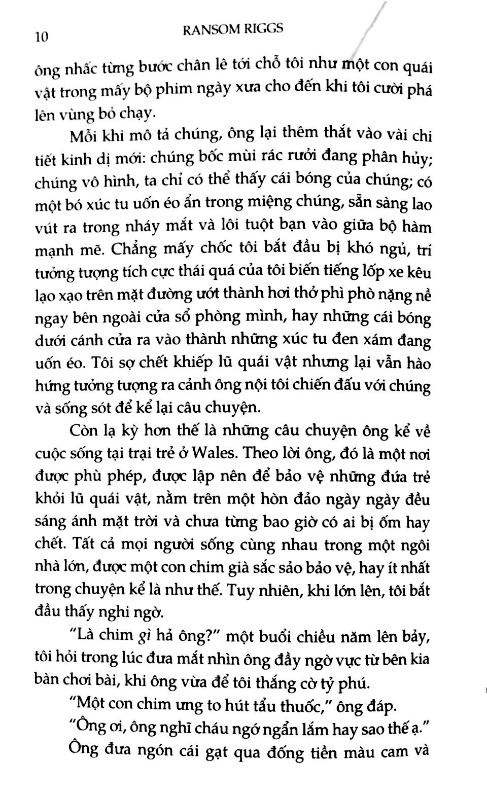 Trại Trẻ Đặc Biệt Của Cô Peregrine